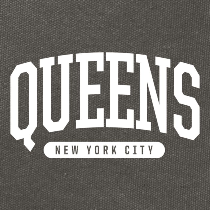 Nyc Borough Queens New York City Cotton Canvas Backpack