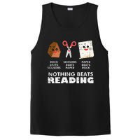 Nothing Beats Reading Book Librarian Across America PosiCharge Competitor Tank