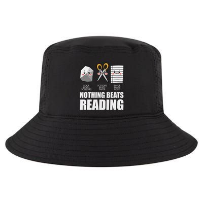 Nothing Beats Reading Rock Paper Scissors Cool Comfort Performance Bucket Hat