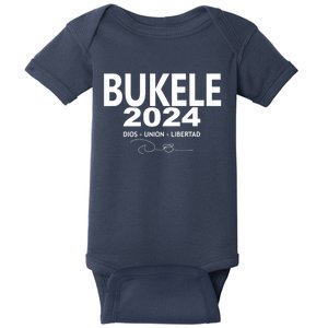 Nayib Bukele REELECCION 2024 Mas Firma Baby Bodysuit