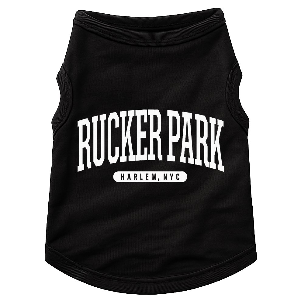 Nyc Borough Rucker Park Harlem New York Doggie Tank