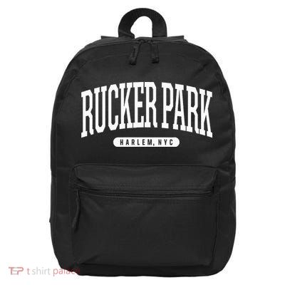 Nyc Borough Rucker Park Harlem New York 16 in Basic Backpack