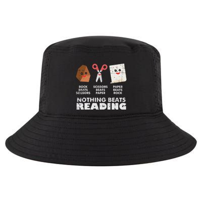 Nothing Beats Reading Book Librarian Cool Comfort Performance Bucket Hat
