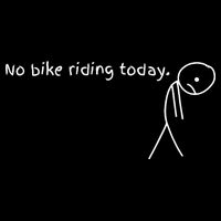 No Bike Riding Today Cooling Performance Crew T-Shirt