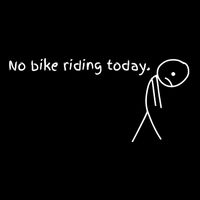 No Bike Riding Today Cooling Performance Crew T-Shirt