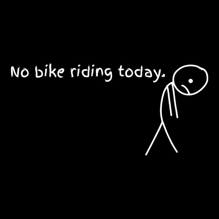 No Bike Riding Today Cooling Performance Crew T-Shirt