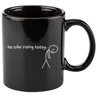 No Bike Riding Today 11oz C Handle Ceramic Mug
