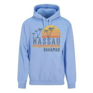 Nassau Bahamas Souvenir Vacation Travel Reminder Unisex Surf Hoodie