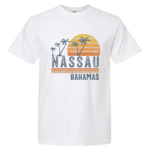 Nassau Bahamas Souvenir Vacation Travel Reminder Garment-Dyed Heavyweight T-Shirt