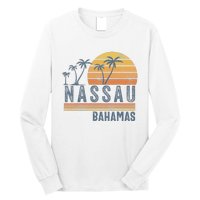 Nassau Bahamas Souvenir Vacation Travel Reminder Long Sleeve Shirt