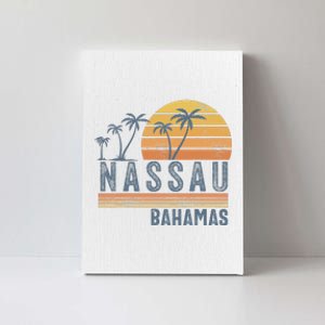 Nassau Bahamas Souvenir Vacation Travel Reminder Canvas