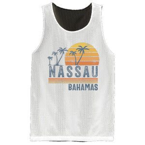 Nassau Bahamas Souvenir Vacation Travel Reminder Mesh Reversible Basketball Jersey Tank