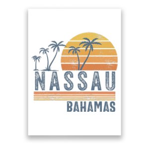 Nassau Bahamas Souvenir Vacation Travel Reminder Poster