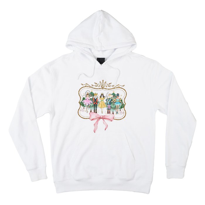 Nutcracker Ballet Sugar Plum Fairy Retro Christmas Hoodie