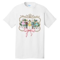 Nutcracker Ballet Sugar Plum Fairy Retro Christmas Tall T-Shirt