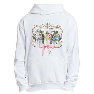 Nutcracker Ballet Sugar Plum Fairy Retro Christmas Urban Pullover Hoodie