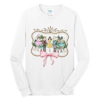 Nutcracker Ballet Sugar Plum Fairy Retro Christmas Tall Long Sleeve T-Shirt