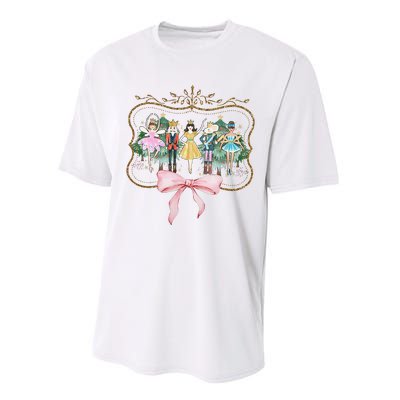 Nutcracker Ballet Sugar Plum Fairy Retro Christmas Performance Sprint T-Shirt