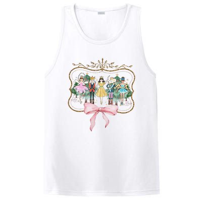 Nutcracker Ballet Sugar Plum Fairy Retro Christmas PosiCharge Competitor Tank