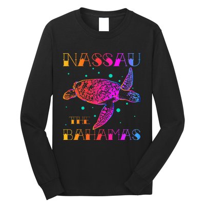 Nassau Bahamas Sea Turtle Bahamas Souvenirs Bahamas Long Sleeve Shirt