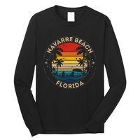 Navarre Beach Souvenir Florida Reminder Long Sleeve Shirt