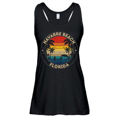 Navarre Beach Souvenir Florida Reminder Ladies Essential Flowy Tank
