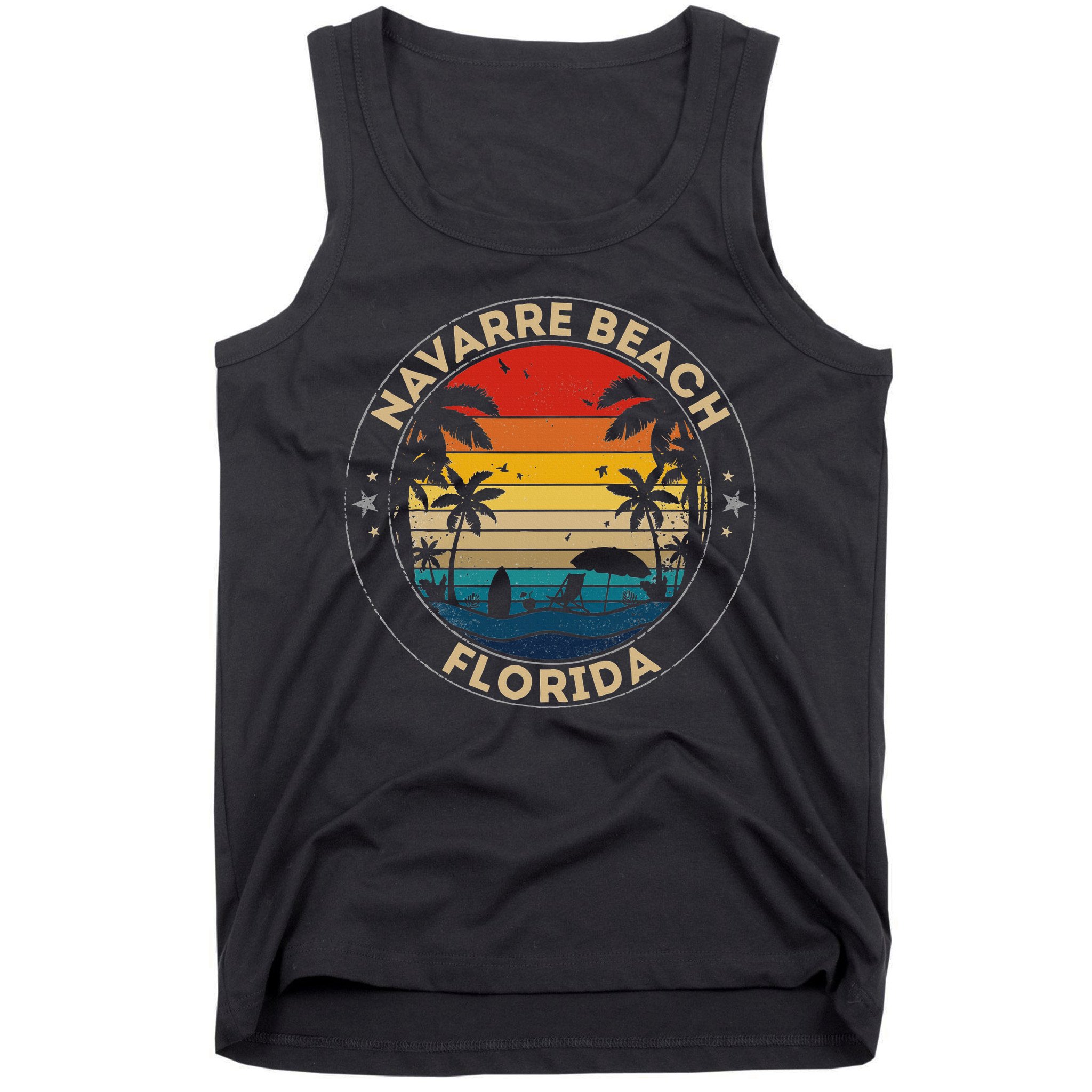 Navarre Beach Souvenir Florida Reminder Tank Top