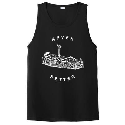 Never Better Skeleton PosiCharge Competitor Tank