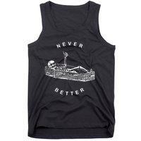 Never Better Skeleton Tank Top