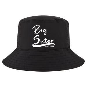 New Big Sister Est 2024 Family Gift Cool Comfort Performance Bucket Hat