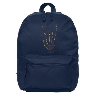 Never Better Skeleton 16 in Basic Backpack