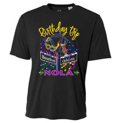 Nola Birthday Trip New Orleans Girl Trip Vacay Cooling Performance Crew T-Shirt