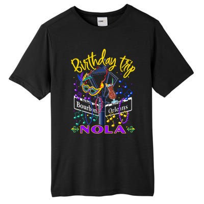 Nola Birthday Trip New Orleans Girl Trip Vacay Tall Fusion ChromaSoft Performance T-Shirt