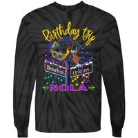 Nola Birthday Trip New Orleans Girl Trip Vacay Tie-Dye Long Sleeve Shirt