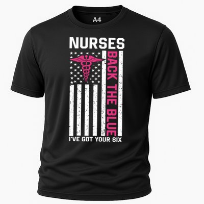 Nurses Back The Blue Ive Got Your Six Performance Shirt
