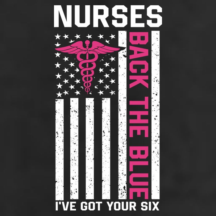 Nurses Back The Blue Ive Got Your Six Adult Drive Performance Visor