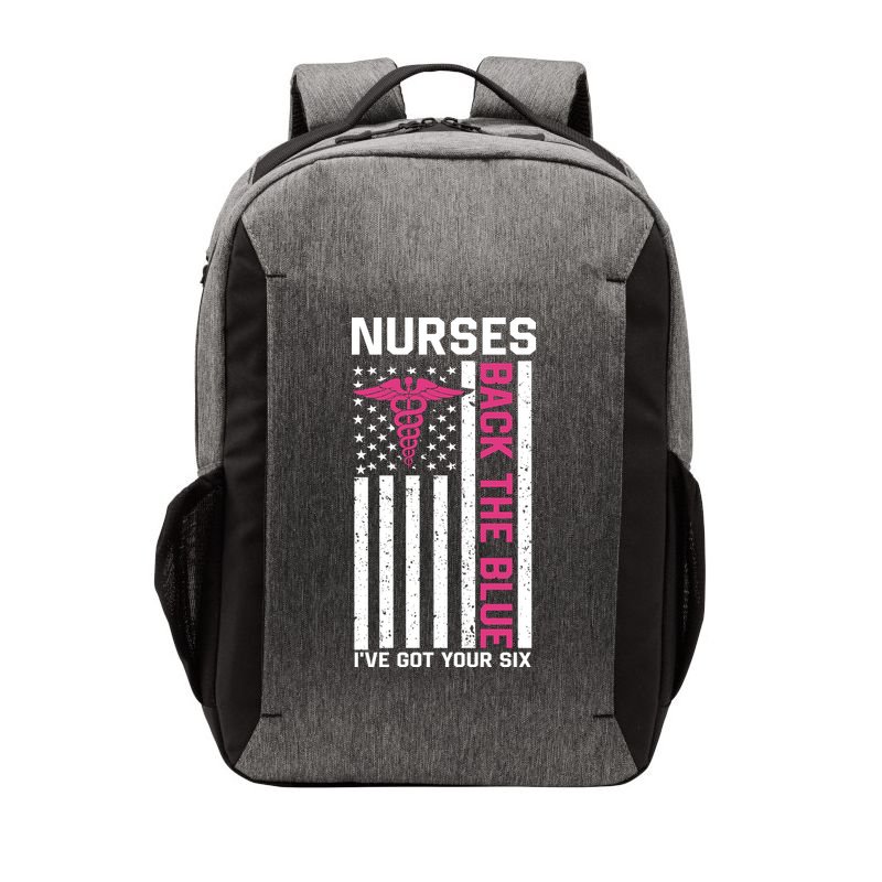 Nurses Back The Blue Ive Got Your Six Vector Backpack
