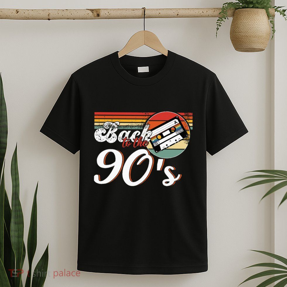 Nineties Back To The 90s Retro Cassette 90S T-Shirt