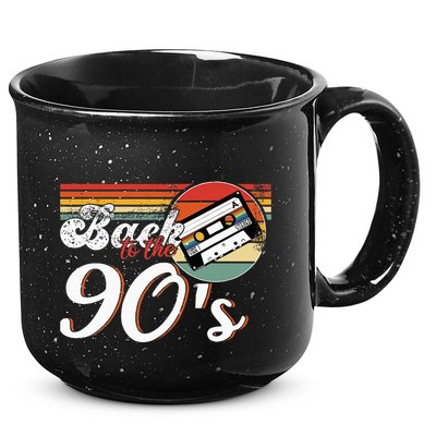 Nineties Back To The 90s Retro Cassette 90S 15oz Campfire Ceramic Mug
