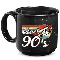Nineties Back To The 90s Retro Cassette 90S 15oz Campfire Ceramic Mug