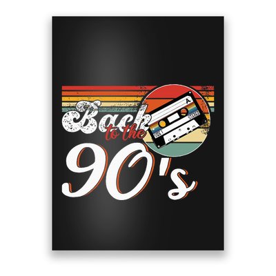 Nineties Back To The 90s Retro Cassette 90S Poster