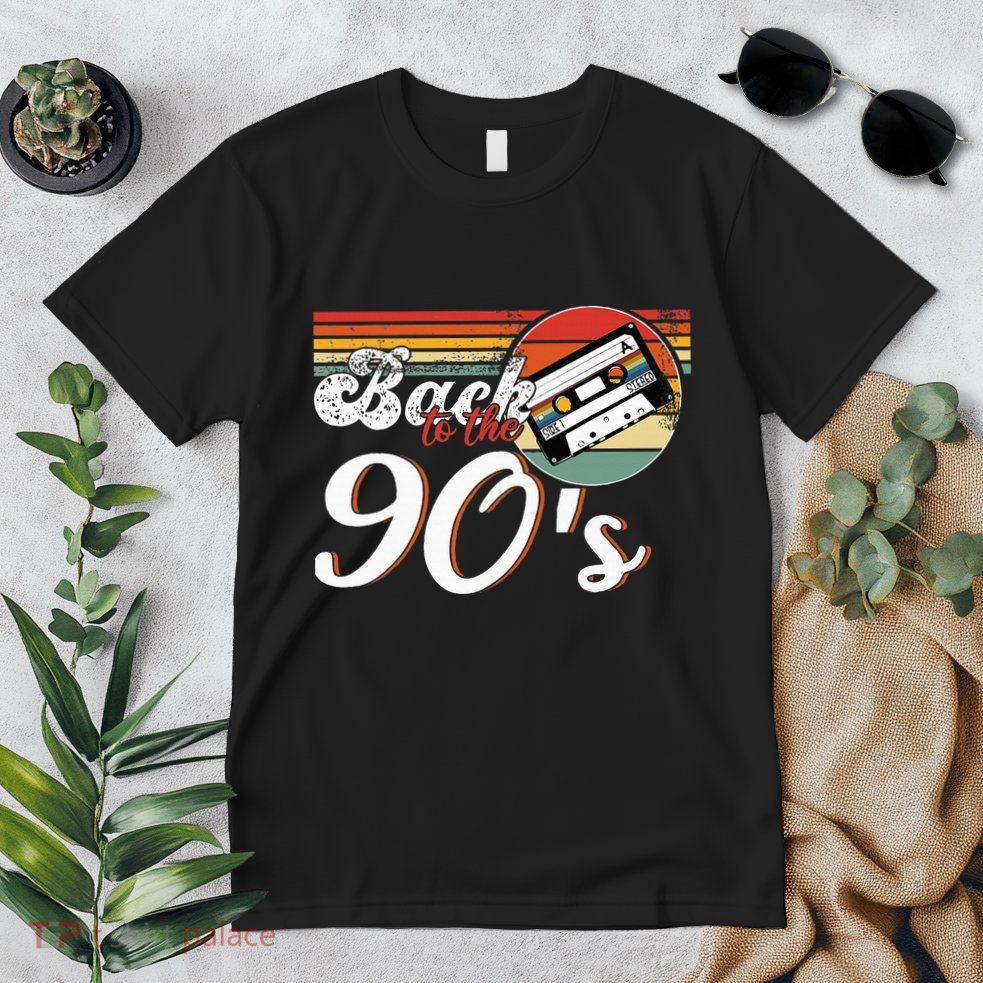 Nineties Back To The 90s Retro Cassette 90S Premium T-Shirt