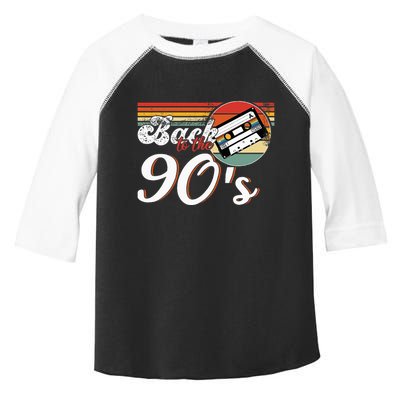 Nineties Back To The 90s Retro Cassette 90S Toddler Fine Jersey T-Shirt