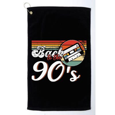 Nineties Back To The 90s Retro Cassette 90S Golf Towel