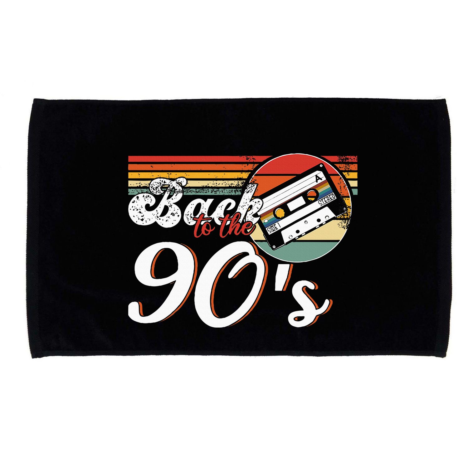 Nineties Back To The 90s Retro Cassette 90S Microfiber Hand Towel