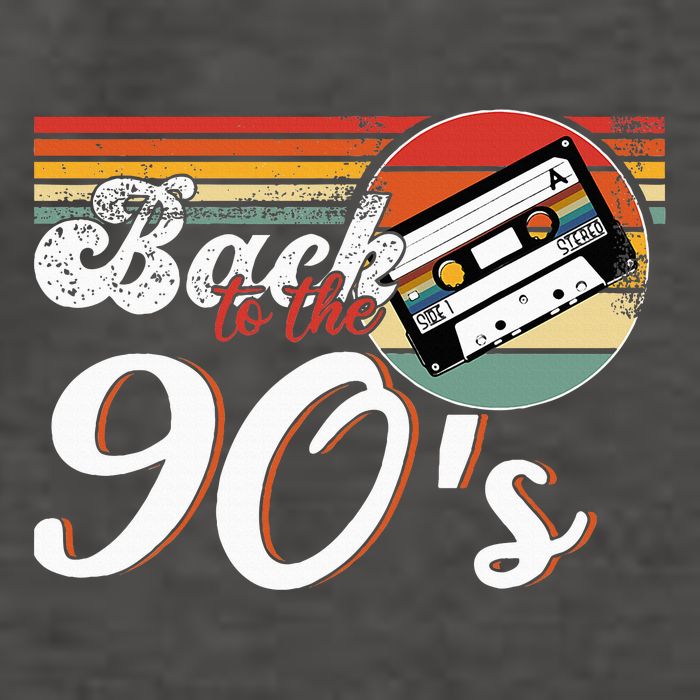 Nineties Back To The 90s Retro Cassette 90S Vector Backpack