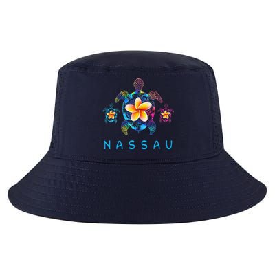 Nassau Bahamas Tribal Tie Dye Sea Turtle Cool Comfort Performance Bucket Hat