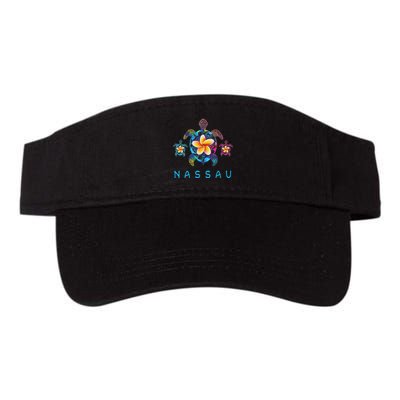 Nassau Bahamas Tribal Tie Dye Sea Turtle Visor