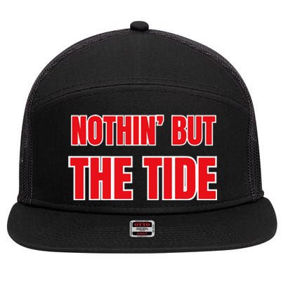 Nothin But The Tide 7 Panel Mesh Trucker Snapback Hat