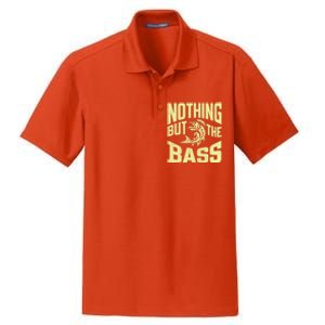 Nothing But The Bass Fishing Gift Dry Zone Grid Polo